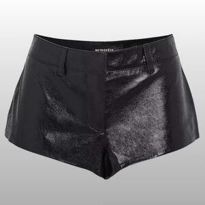 Retrofete Aven leather shorts
